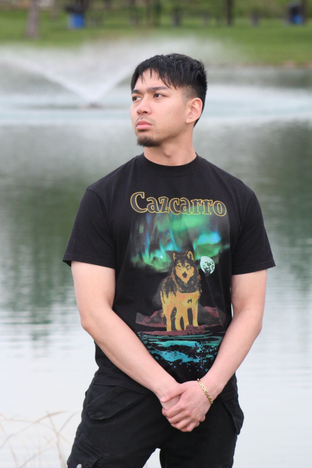 Wolf Northern Lights Tee