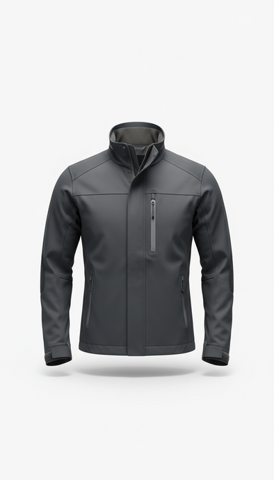 Technical Utility Jacket in Graphite