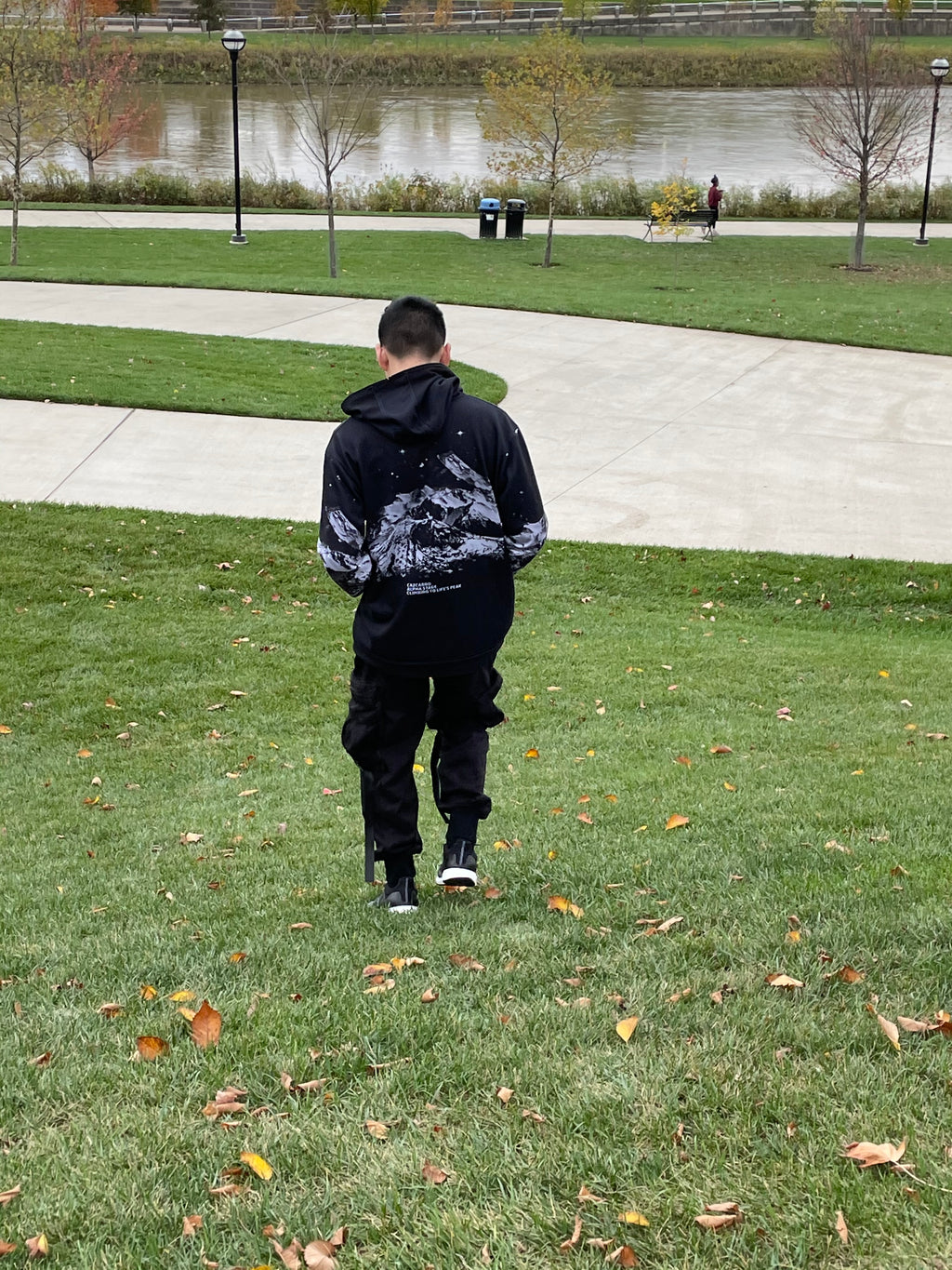 Mountain Quarter Zip Hoodie