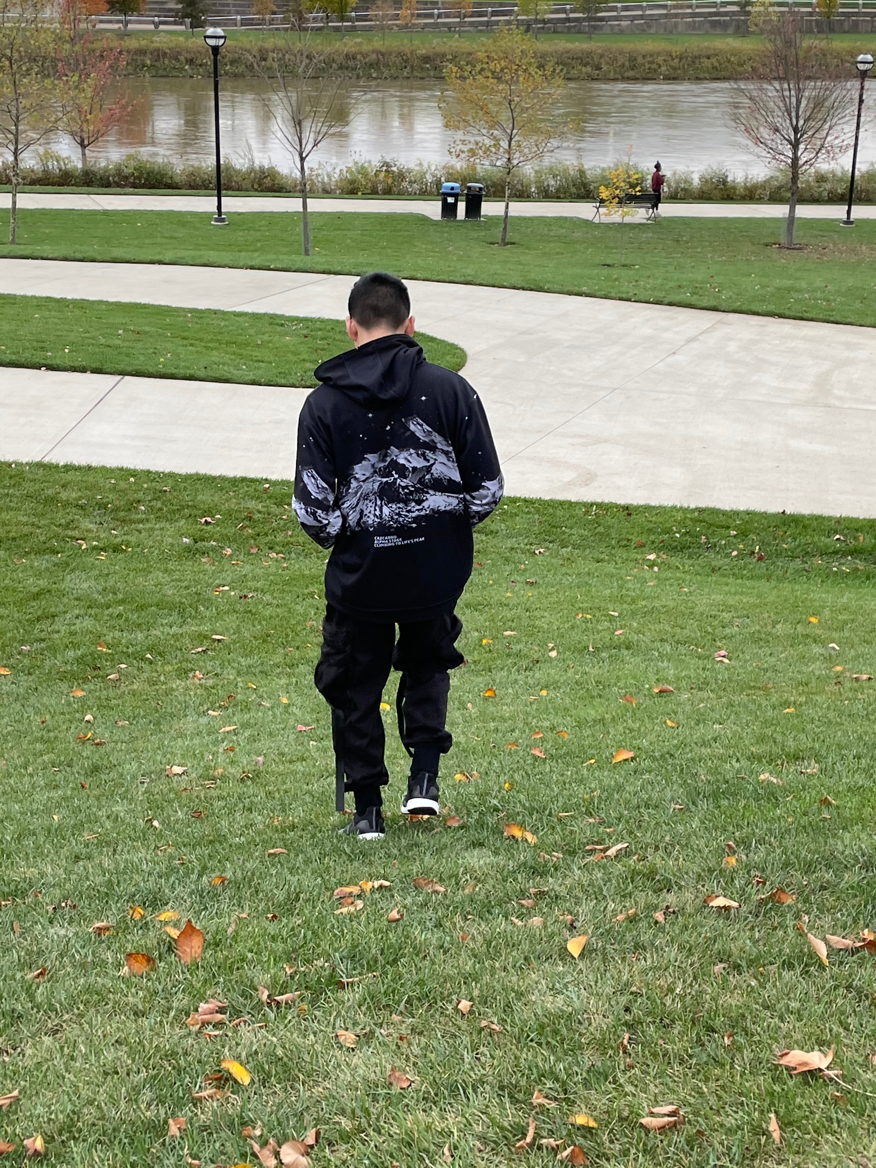 Mountain Quarter Zip Hoodie