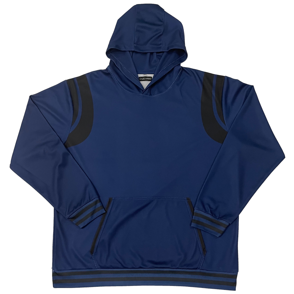 Micro-Mesh Hoodie — Space Blue/Black