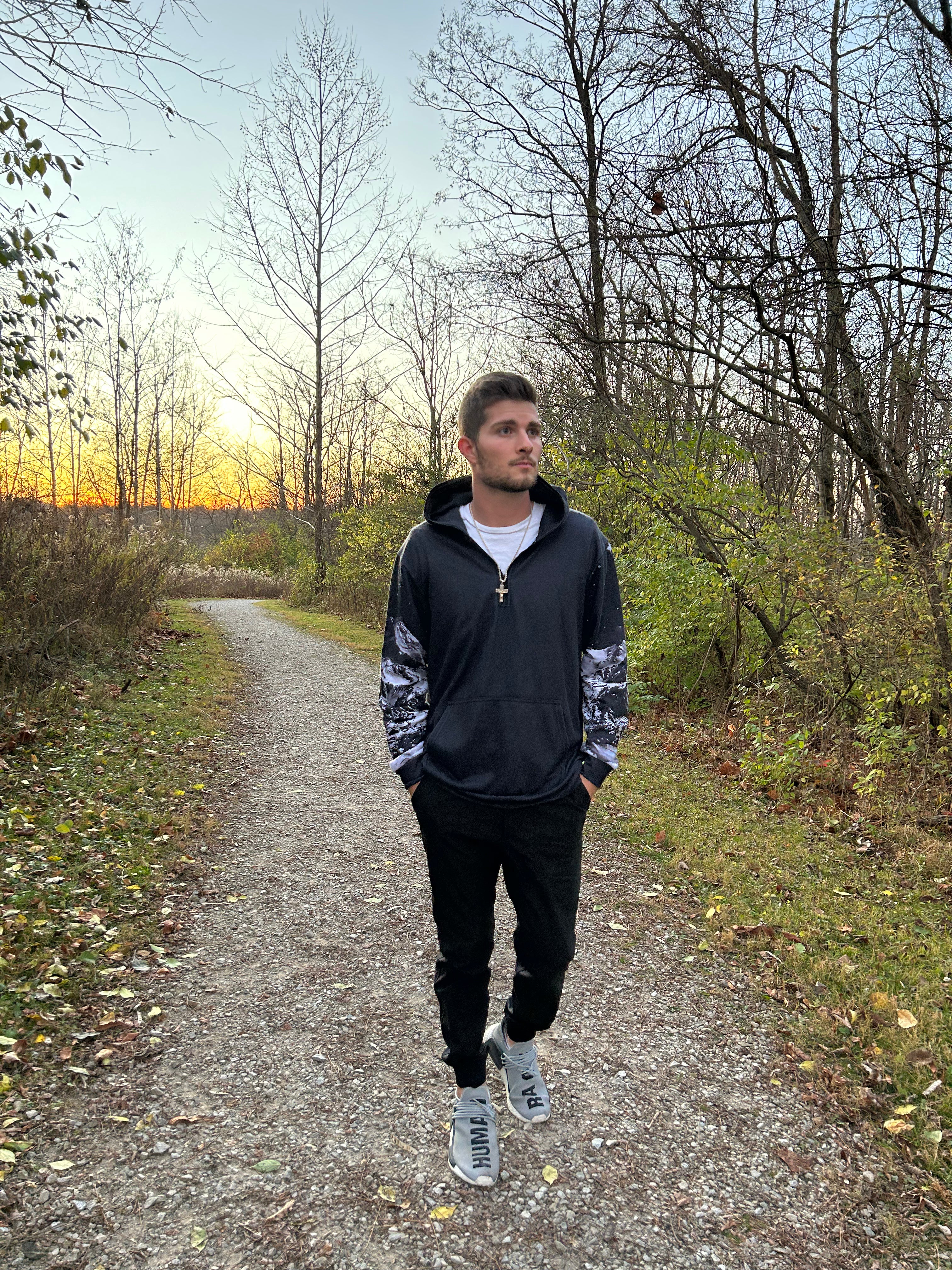 Mountain Quarter Zip Hoodie