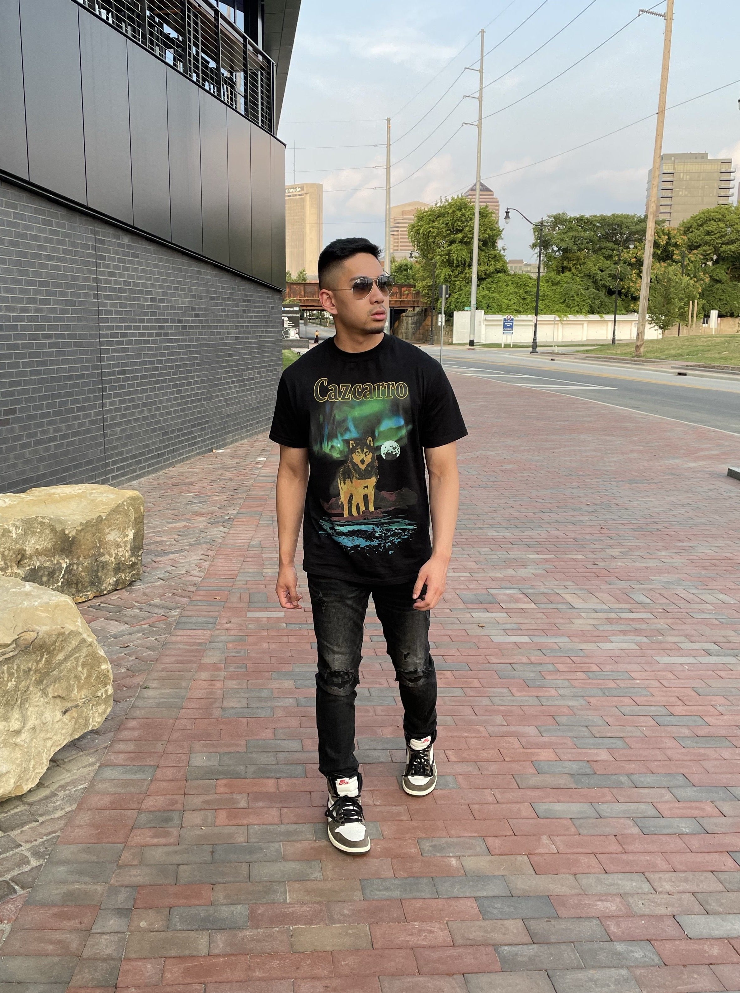Wolf Northern Lights Tee