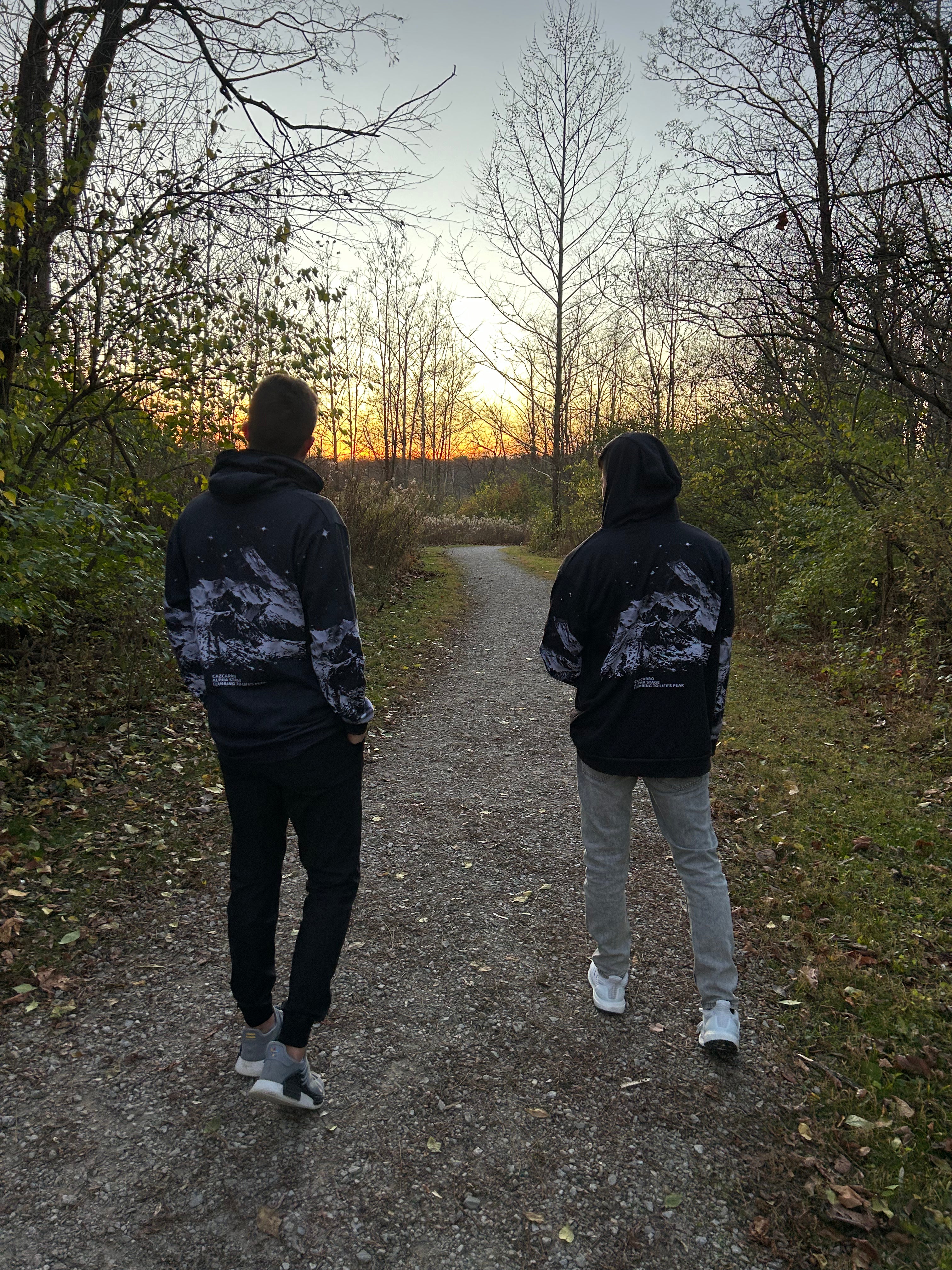 Mountain Quarter Zip Hoodie