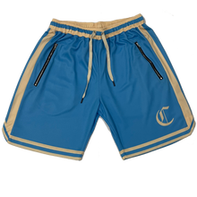 Men's Basketball Shorts - Olympic Blue/Cream