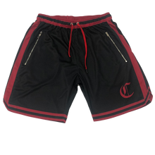 Men's Basketball Shorts - Flame Red/Black